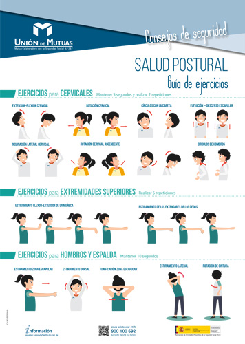 Salud postural. Guía de ejercicios