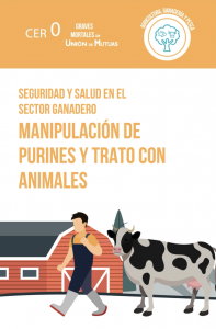 Seguridad y salud en el sector ganadero. Manipulación de purines y trato con animales VI-227-ES/2023-01