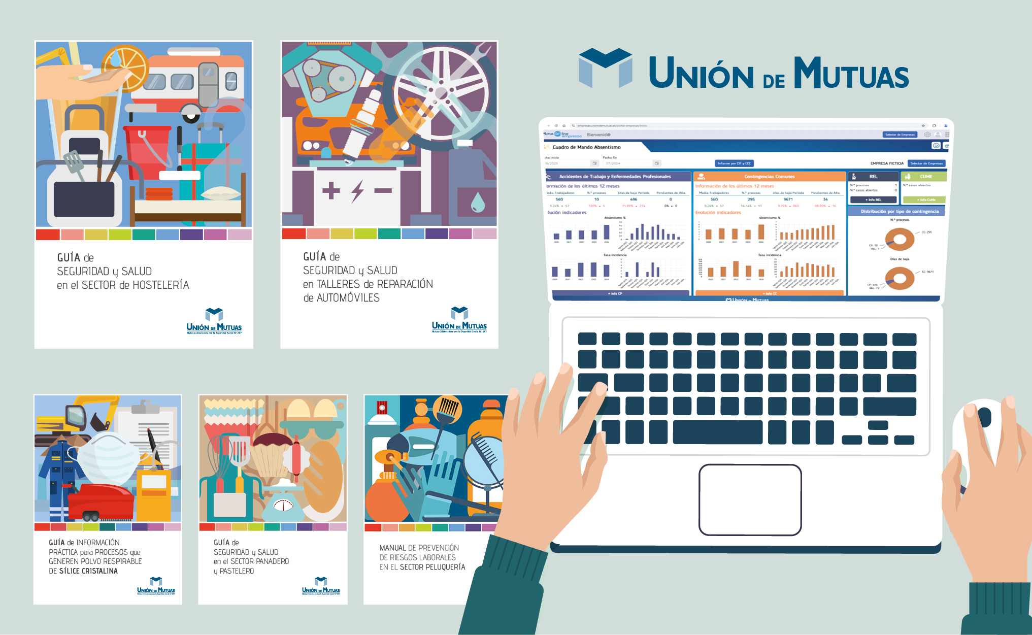 Unión de Mutuas impulsa la gestión integral de la seguridad y salud en las empresas con su avanzado portal de absentismo, disponible en Mutua On Line 4.0