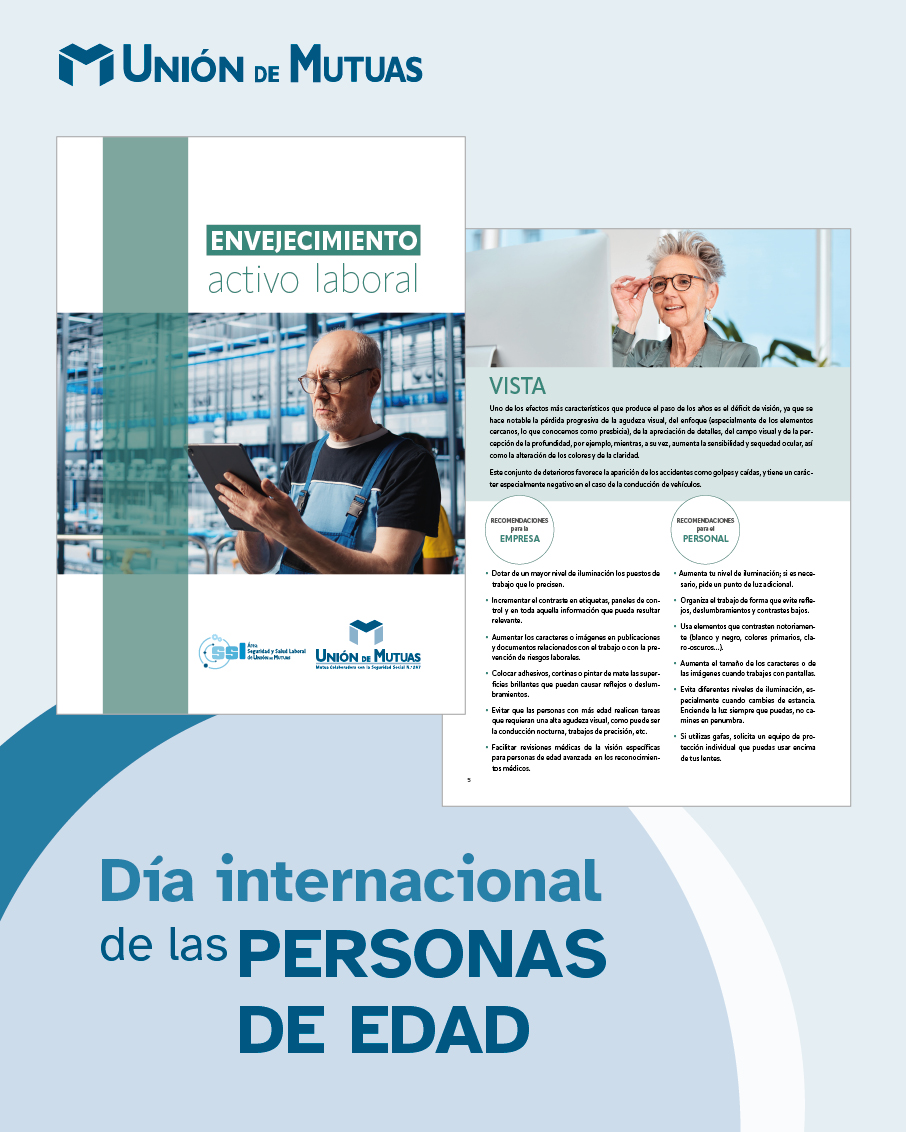 Día Internacional de las Personas de Edad: envejecimiento activo laboral