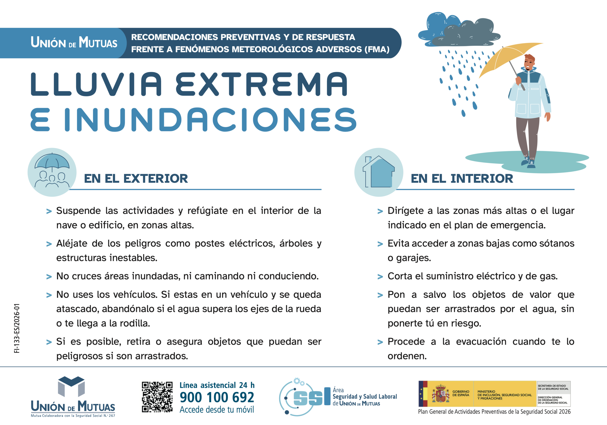 Lluvia extrema e inundaciones