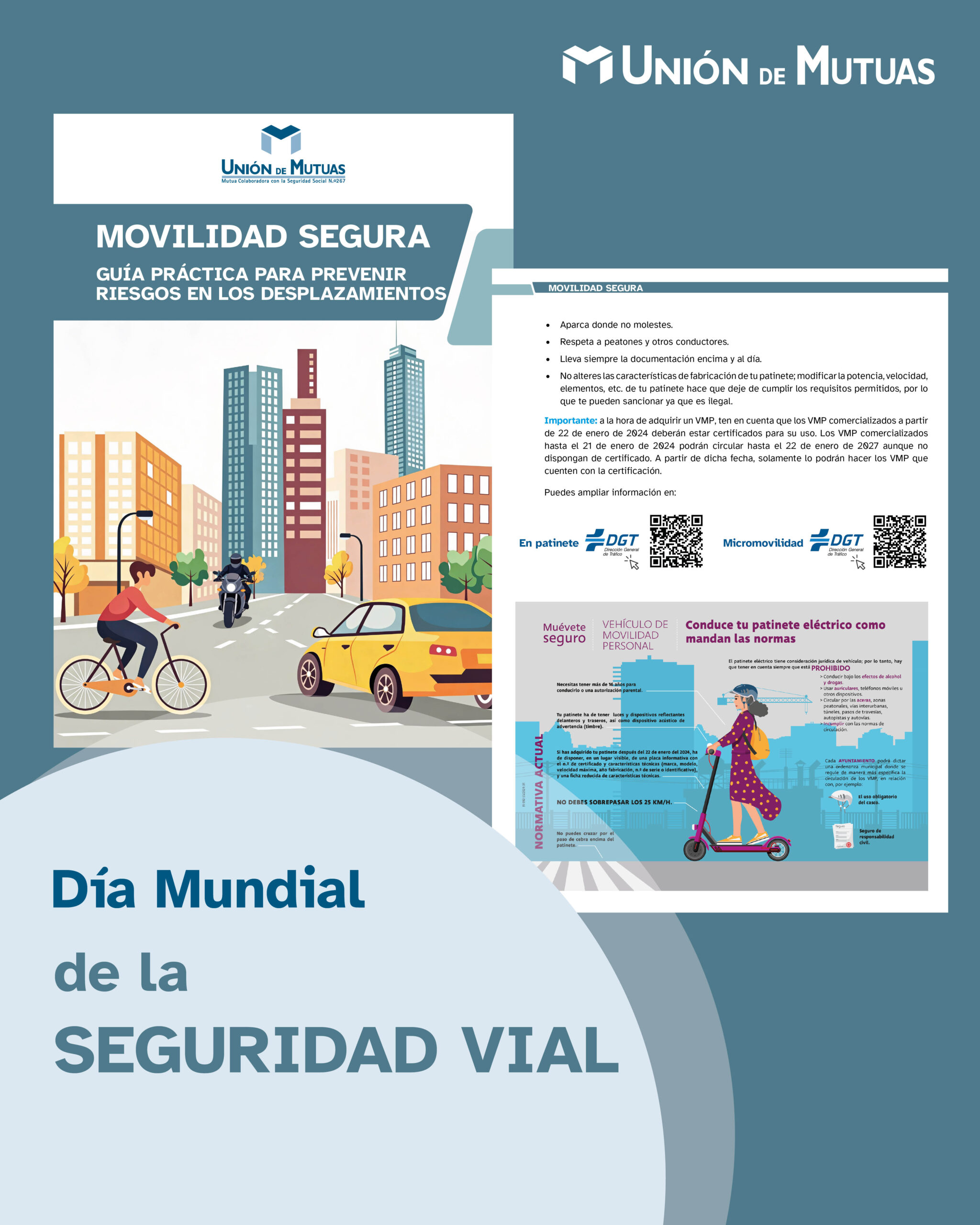 Día Mundial de la Seguridad Vial: La prevención empieza en cada desplazamiento