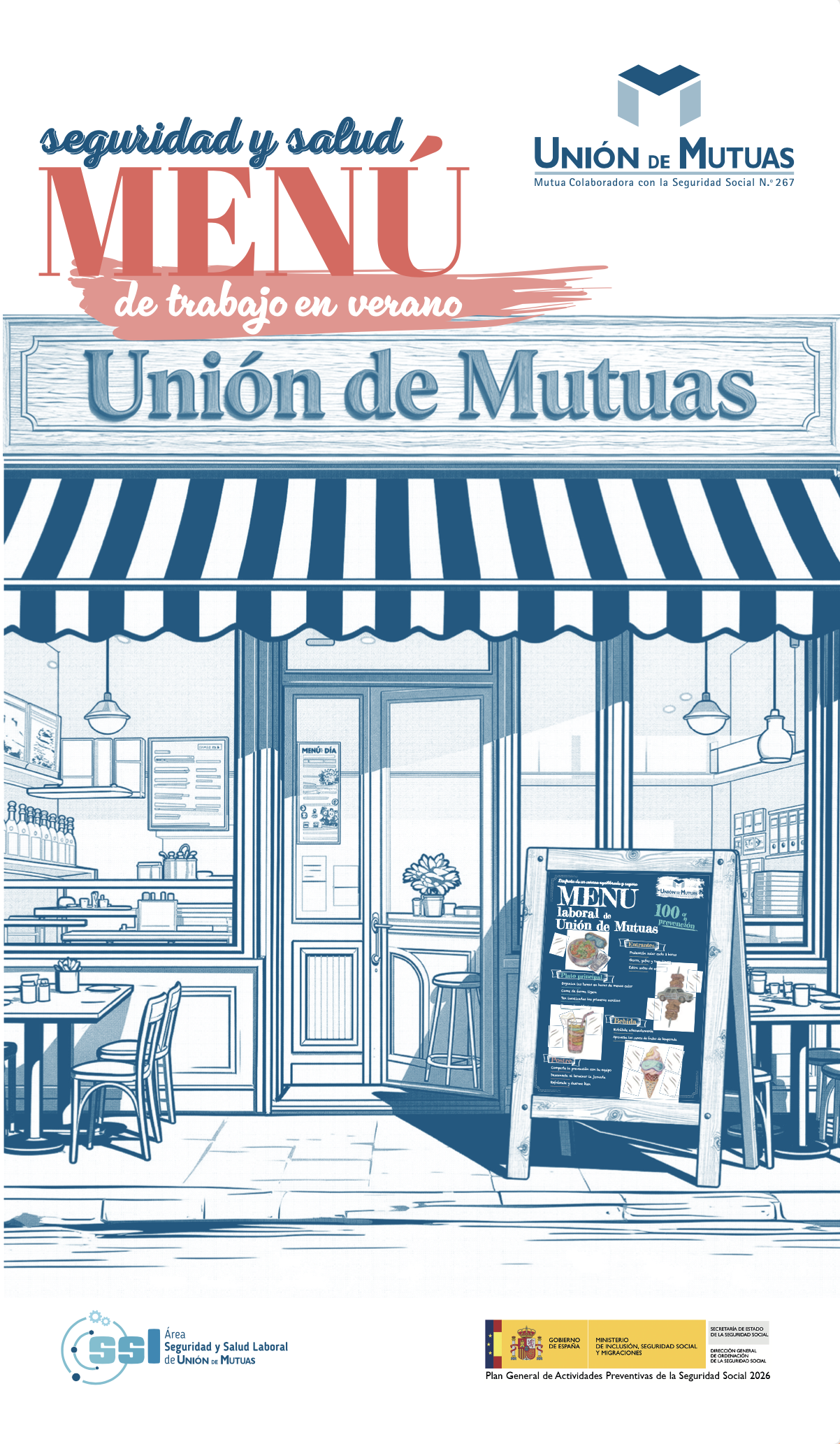 Menú laboral de verano – Carta