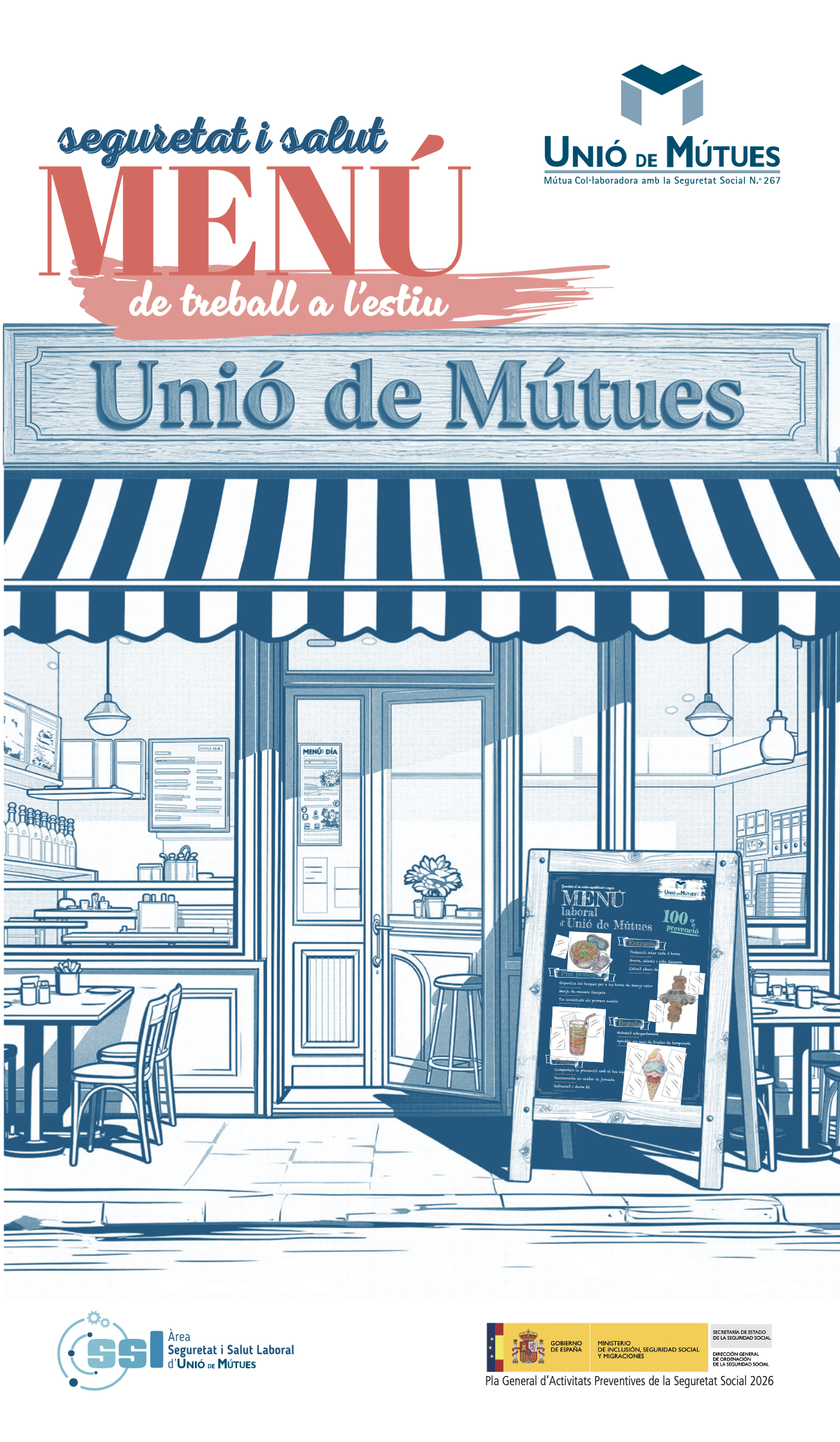 Menú laboral d’estiu – Carta Cat