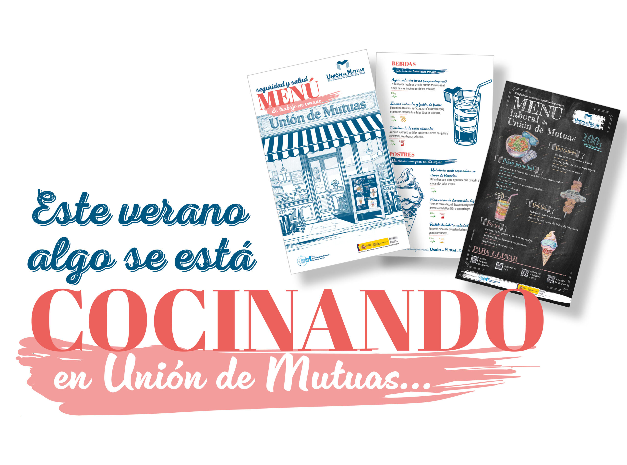 Unión de Mutuas presenta el “menú laboral de verano” para reforzar la seguridad y la salud en el trabajo